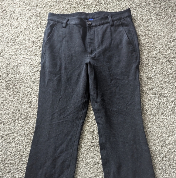 Navy Kit And Ace Knit Trousers - Picture 1 of 7